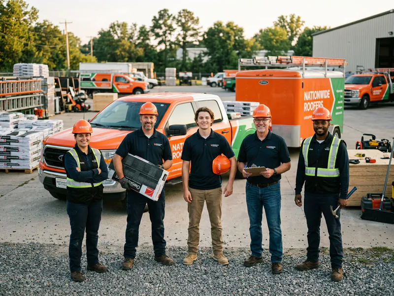 Natiowide Roofers - roof installation in Holly Springs near me